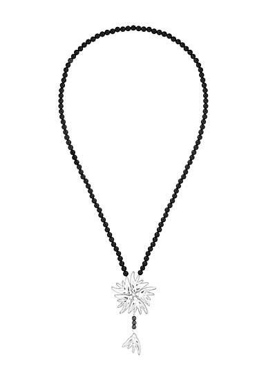 Lalique Hirondelles Necklace, Clear