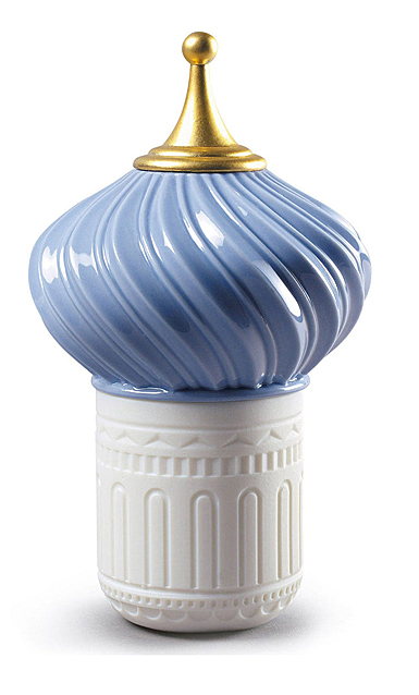 Lladro Light And Fragrance, Mauve Spire Candle 1001 Lights. Unbreakable Spirit Scent