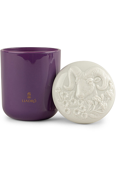 Lladro Light And Fragrance, Goat Candle- On The Prairie