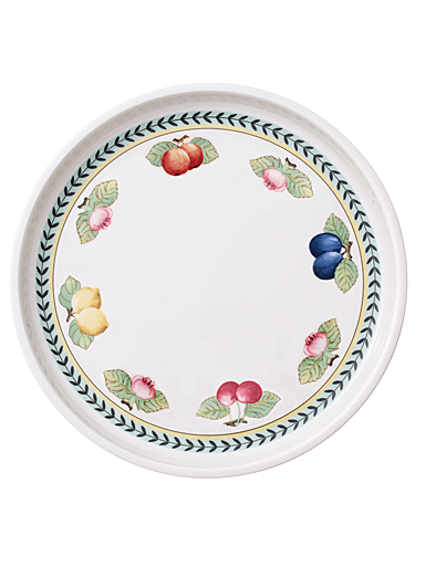 Villeroy and Boch French Garden Baking Round Serving Dish Lid Large