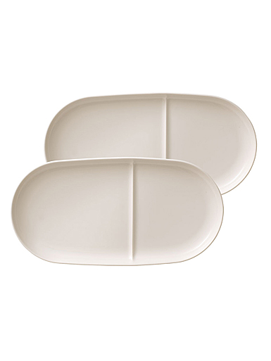 Villeroy and Boch Soup Passion Soup, Sandwich Tray Pair