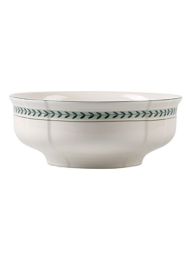 Villeroy and Boch French Garden Green Line Round Vegetable Bowl