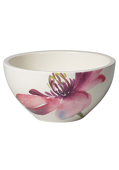Villeroy and Boch Artesano Flower Art Rice Bowl, Single
