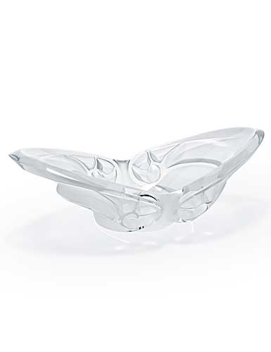 Lalique Tourbillons Crystal Bowl, Clear