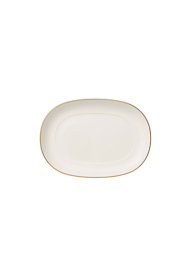 Villeroy and Boch Anmut Gold Pickle Dish, Gravy Stand