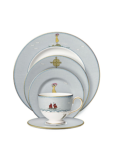 Wedgwood Sailors Farewell 5 Piece Place Setting