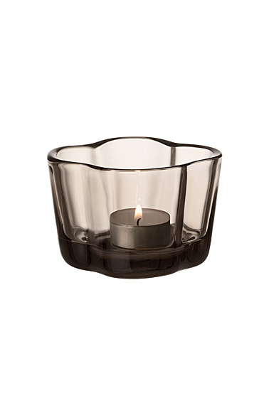 Iittala Aalto Tealight Candleholder 2.25" Linen