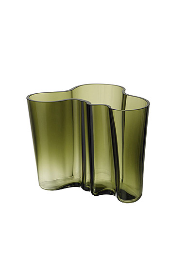 Iittala Aalto Vase 6.25" Moss Green