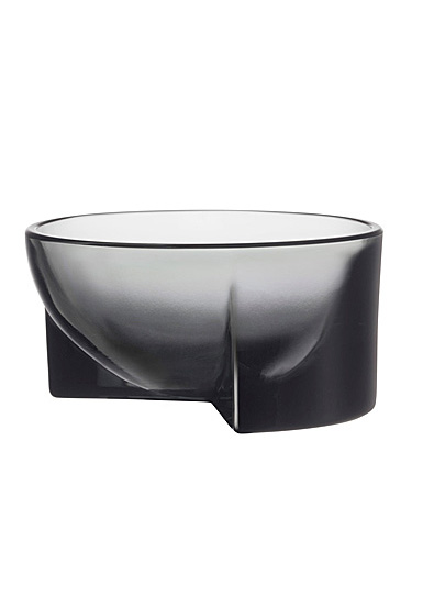 Iittala Kuru Glass Bowl 5" Grey