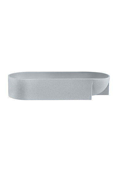 Iittala Kuru Ceramic Bowl 14.5" Light Grey