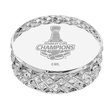 Waterford Crystal 2019 NHL St. Louis Blues Stanley Cup Championship Hockey Puck