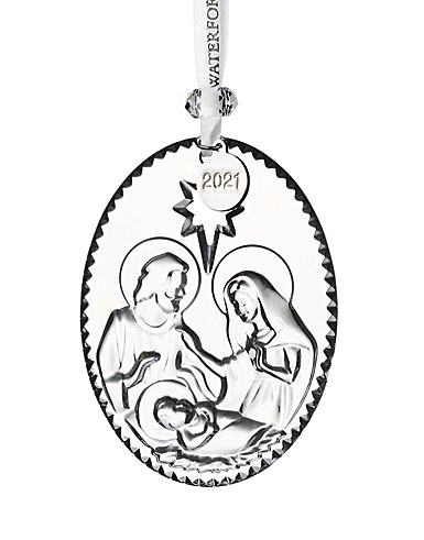Waterford Crystal 2021 Heritage Nativity Dated Ornament