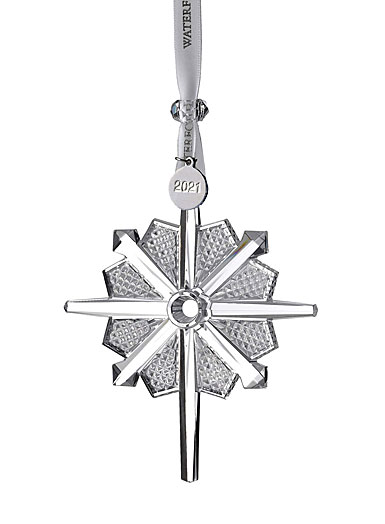 Waterford Crystal 2021 Heritage Dated Snowstar Ornament