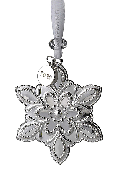 Waterford 2020 Silver Snowflake Ornament