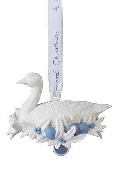 Wedgwood 2021 Annual Six Geese A Laying Ornament