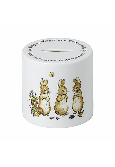 Wedgwood Flopsy Mopsy and Cottontail Money Box