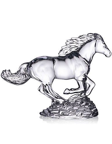 Waterford Crystal Running Horse Sculpture