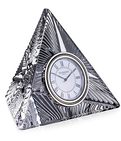 Waterford Crystal Times Square Star of Hope Desk Clock