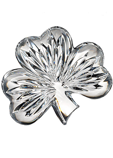 Waterford Lucky Shamrock Paperweight