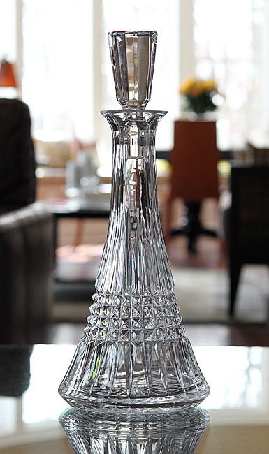 Waterford Lismore Diamond Tall Crystal Decanter