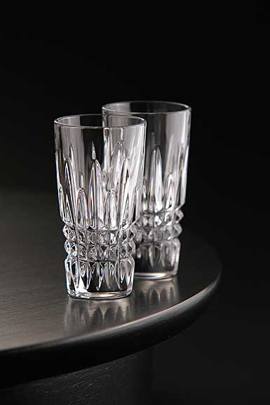 Waterford Giftology Lismore Diamond Vodka Shot Glass, Pair
