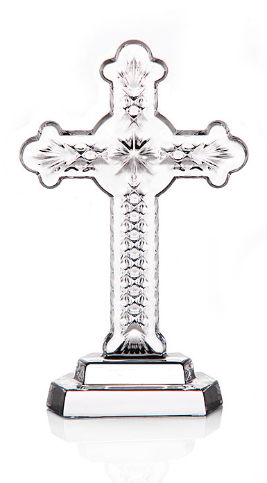 Waterford Celtic Standing Crystal Cross