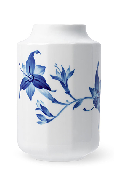 Royal Copenhagen Blomst Open Vase Day Lily 7.5"