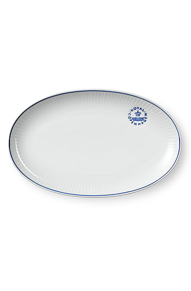 Royal Copenhagen Blueline Oval Dish 9"