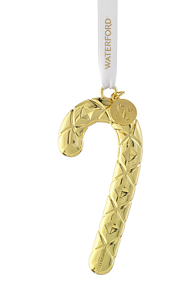 Waterford Golden 2023 Candy Cane Ornament