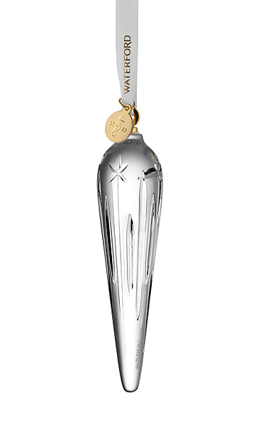 Waterford Crystal 2021 Winter Wonders Midnight Frost Icicle Ornament