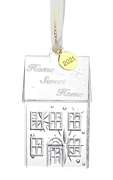 Waterford Crystal 2021 Home Sweet Home Dated Ornament
