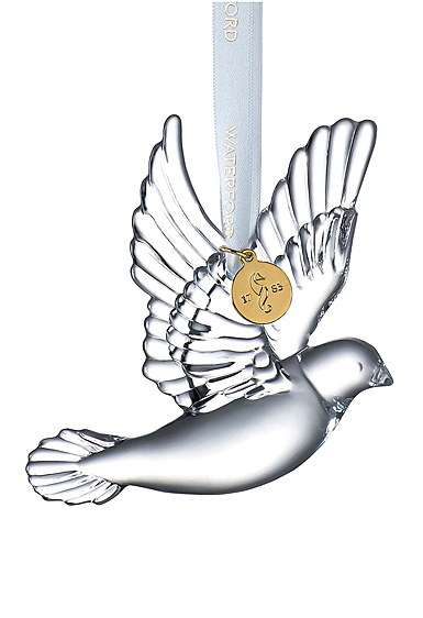 Waterford Crystal 2022 Dove of Peace Ornament