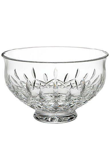 Waterford Lismore Footed 8" Crystal Bowl