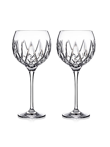 Waterford Crystal Fitzgerald Balloon Wine Pair