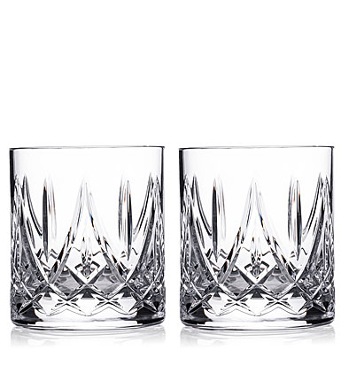 Waterford Crystal, Fitzgerald Straight Sided OF Glasses, Pair