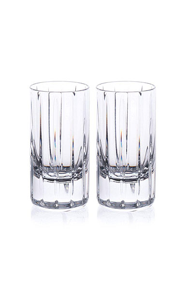 Rogaska Avenue Shot Glasses, Pair