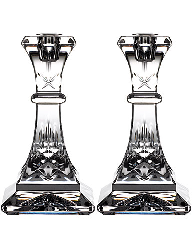 Waterford Crystal Lismore Candlestick 6" Pair