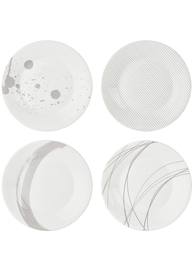 Royal Doulton Pacific Stone Small Plate 6.3" Assorted, Set Of 4