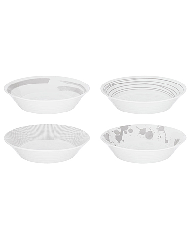 Royal Doulton Pacific Stone Pasta Bowl 9.1" Assorted, Set Of 4