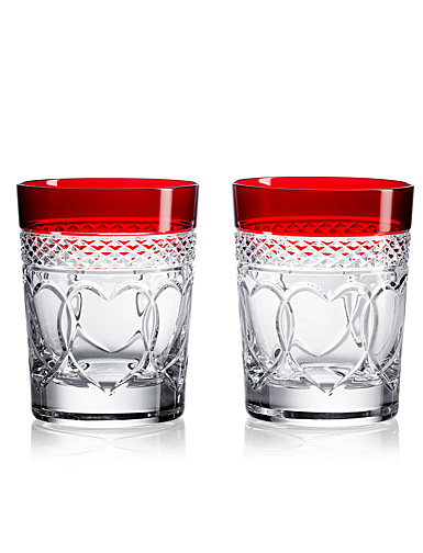 Waterford Crystal Times Square 2023 DOF Pair Red