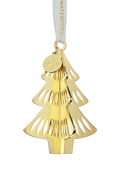 Waterford Tree Golden Ornament