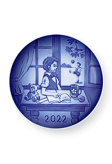 Bing And Grondahl 2022 Childrens Day Plate, The Small Day Dreamer, Single