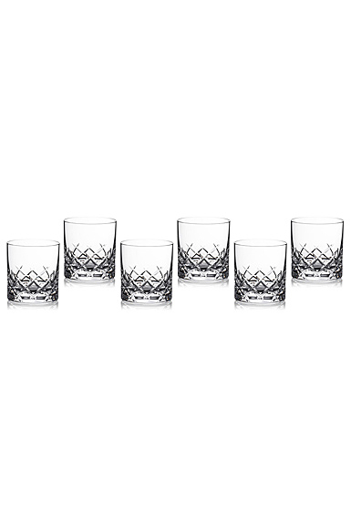 Marquis by Waterford Brixton Old Fashion Glasses, Set of 6