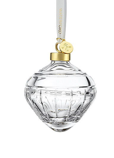 Waterford Crystal 2022 Winter Wonders Winter Rose Bauble Ornament Clear