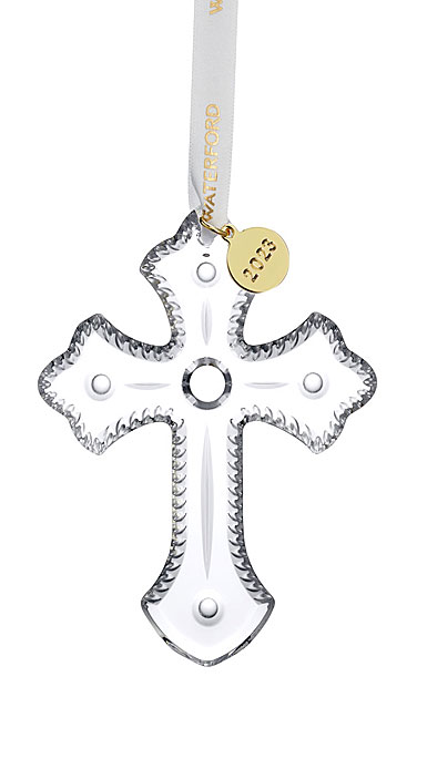 Waterford Crystal 2023 Cross Dated Ornament