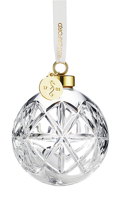 Waterford 2023 Crystal Bauble Ornament