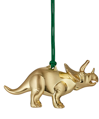 Waterford 2024 Christmas Triceratops Golden Ornament