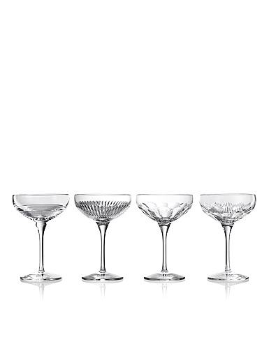 Waterford Mixology Coupe Large Mixed Set of 4