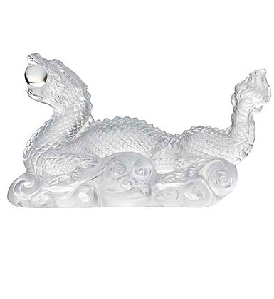 Lalique Zodiac Dragon Tianlong, Clear
