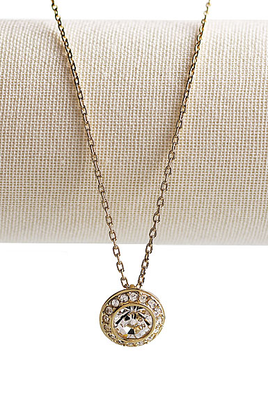 Swarovski Angelic Pendant Necklace, Gold Plated